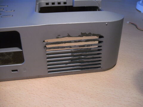 das verunstaltete Gehäuse