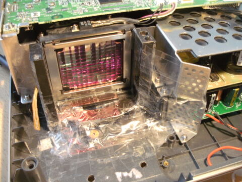 Hier wird das Licht eingestrahlt