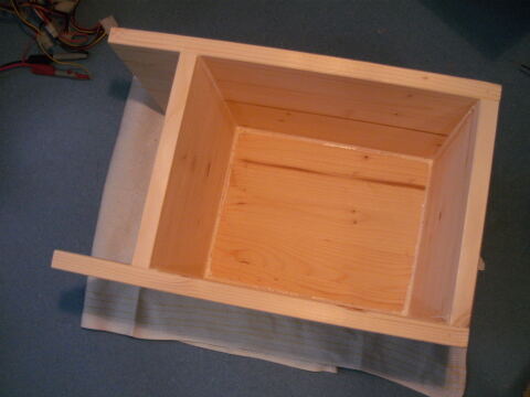 Das Lautsprechergehäuse