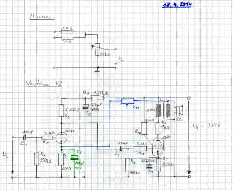 Die zweite Version der Schaltung
