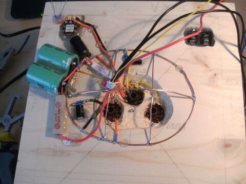 Ansicht der reinen Verstärkerschaltung mit Ringmasse