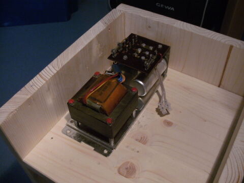 Der gekaufte Trafo aus einem alten Röhrenradio